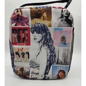 Taylor Swift Eras Lunch Bag Lunch Box Album Collage Pop Art Swifty 1989